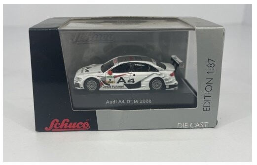 Schuco Audi A4 Dtm 2008 1:87 452562500
Schuco Audi A4 Dtm 2008 1:87 452562500