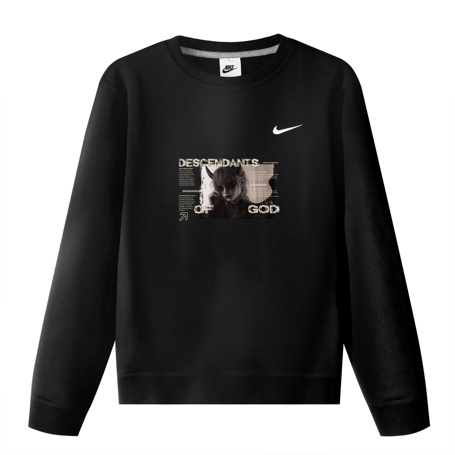 Nike Свитшот унисекс черный
Nike Свитшот унисекс черный