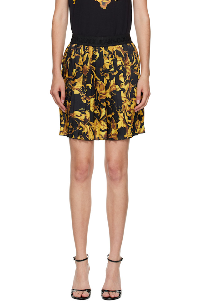 Фарфоровая плиссированная мини-юбка в стиле барокко Versace Jeans Couture, мультиколор
Фарфоровая плиссированная мини-юбка в стиле барокко Versace Jeans Couture, мультиколор