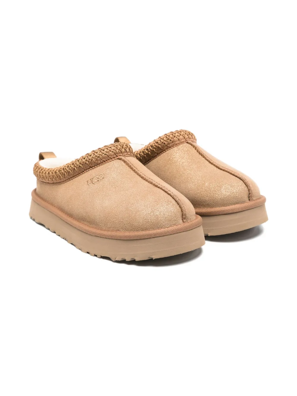 Замшевые тапочки Tazz Dazzle Ugg Kids, бежевый
Замшевые тапочки Tazz Dazzle Ugg Kids, бежевый