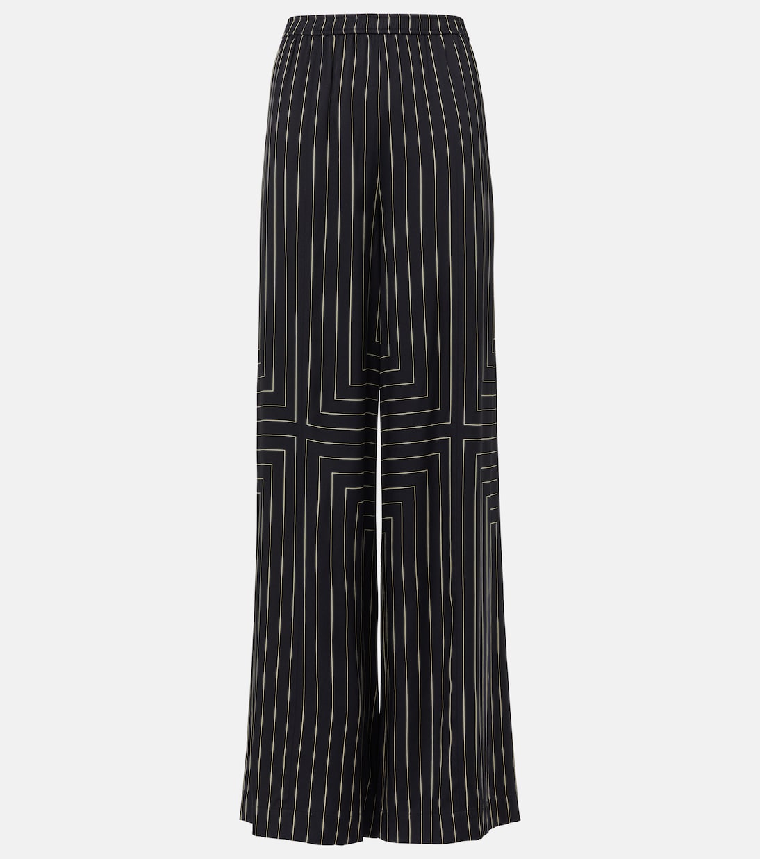 Широкие брюки Hulin из смесового шелка Joseph, Black/Affogato
Широкие брюки Hulin из смесового шелка Joseph, Black/Affogato