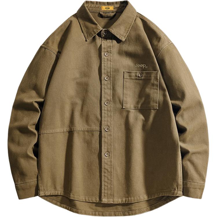 Рубашка Unisex Lapel Moderate Workwear Jeep, хаки
Рубашка Unisex Lapel Moderate Workwear Jeep, хаки