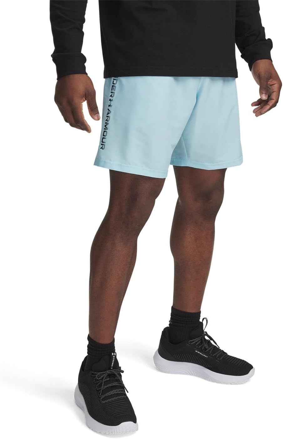 Шорты Under Armour Woven Wordmark, (494) Stream/Black
Шорты Under Armour Woven Wordmark, (494) Stream/Black
