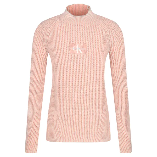 Свитер обычного кроя с добавлением шерсти Calvin Klein, розовый 
Свитер обычного кроя с добавлением шерсти Calvin Klein, розовый