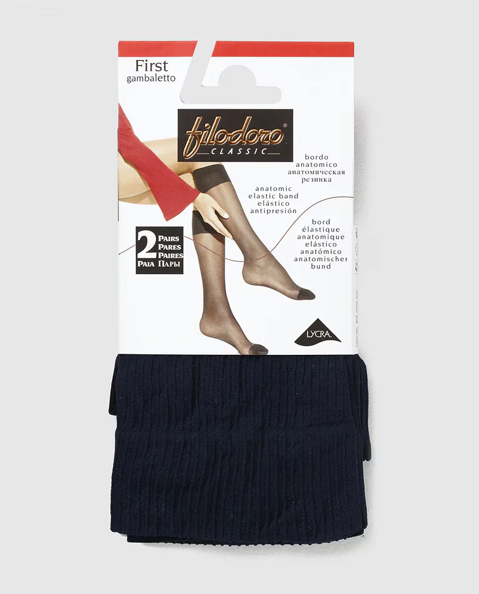 Набор из двух мини-колготок плотностью 40 ден с анти-давящей резинкой Filodoro, темно-синий
Набор из двух мини-колготок плотностью 40 ден с анти-давящей резинкой Filodoro, темно-синий