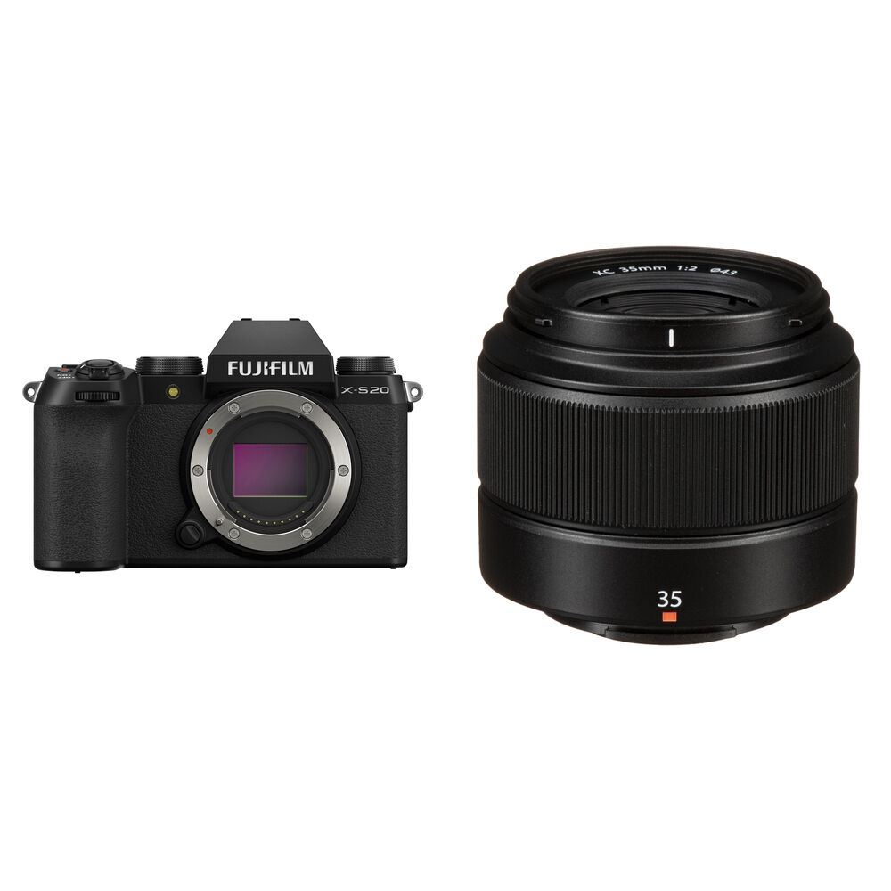Беззеркальная камера FUJIFILM X-S20 Mirrorless Camera with 35mm f/2 Lens Kit
Беззеркальная камера FUJIFILM X-S20 Mirrorless Camera with 35mm f/2 Lens Kit
