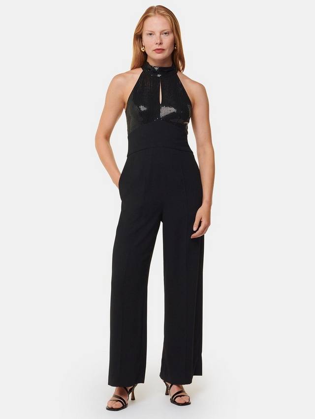 Комбинезон с лифом и пайетками от leah Whistles, черный
Комбинезон с лифом и пайетками от leah Whistles, черный