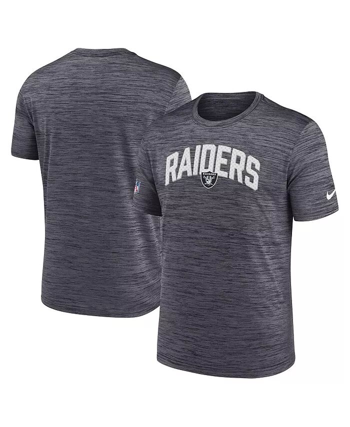 Мужская черная футболка Las Vegas Raiders Sideline Velocity Athletic Stack Performance Nike
Мужская черная футболка Las Vegas Raiders Sideline Velocity Athletic Stack Performance Nike