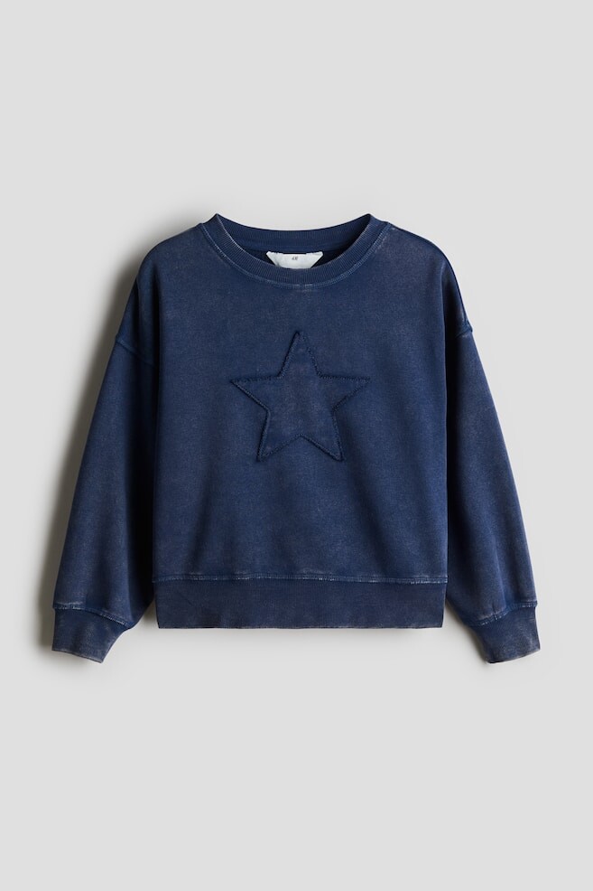 Толстовка с мотивом H&M, синий
Толстовка с мотивом H&M, синий