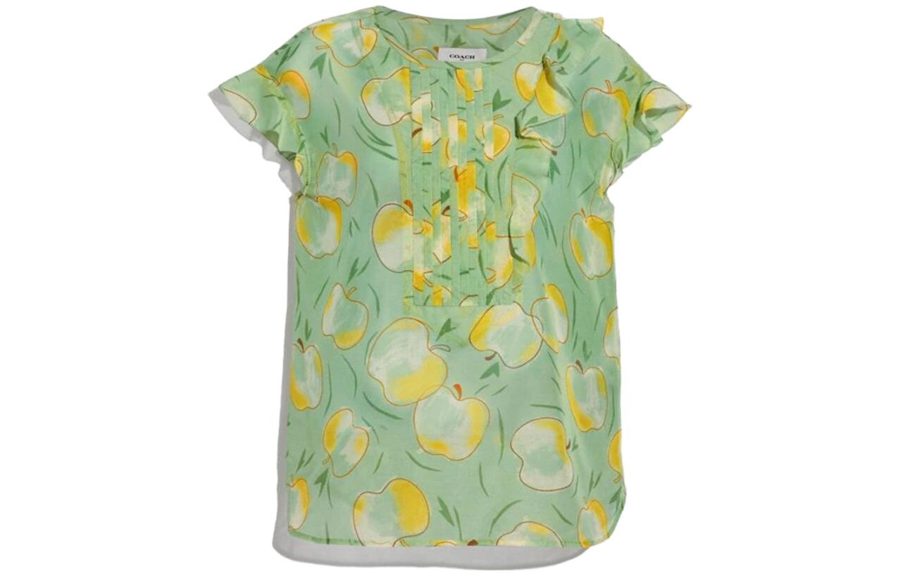 Рубашка женская зеленая Coach
Рубашка женская зеленая Coach