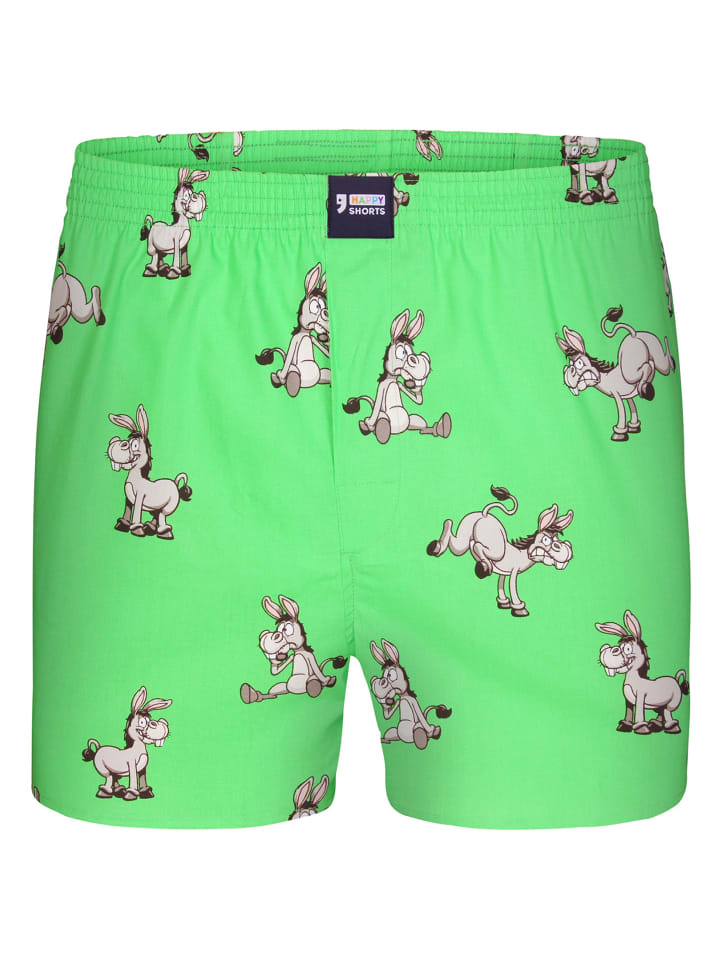 Трусы боксеры Happy Shorts, цвет donkeys 
Трусы боксеры Happy Shorts, цвет donkeys