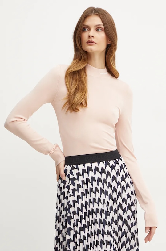 Свитер Karl Lagerfeld, розовый
Свитер Karl Lagerfeld, розовый