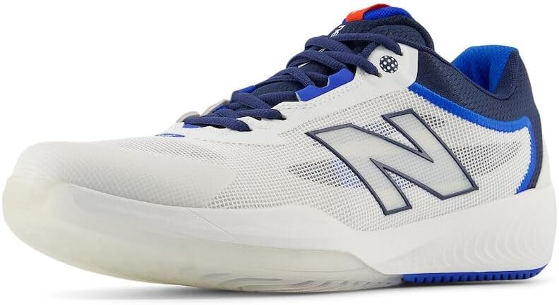 Мужские теннисные кроссовки для игры на хард-корте New Balance FuelCell 996 V4, White/Team Navy
Мужские теннисные кроссовки для игры на хард-корте New Balance FuelCell 996 V4, White/Team Navy