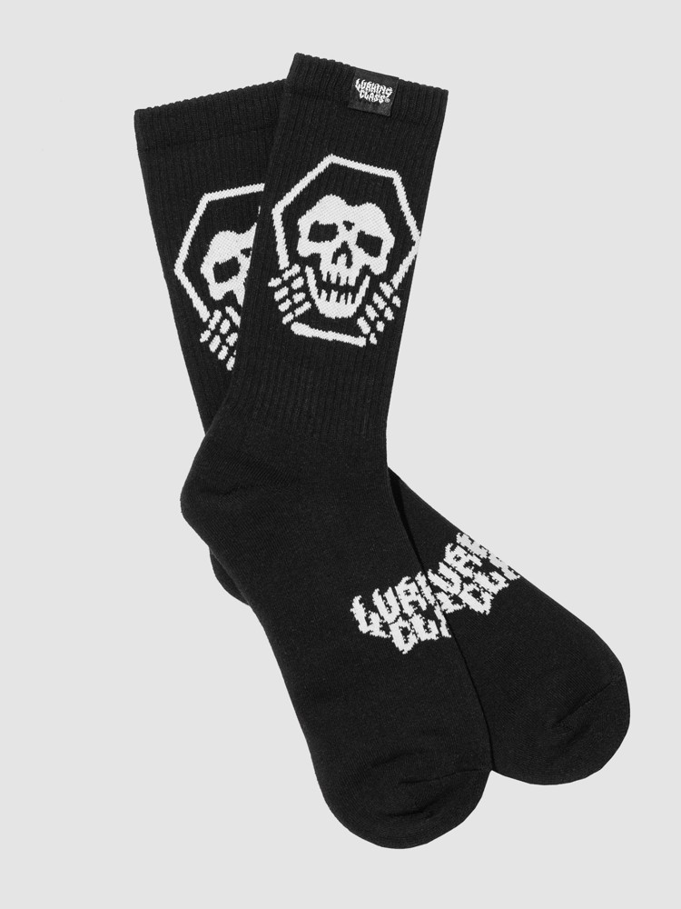 Носки Lurking Class 3M Coffin Socken, black/reflective white
Носки Lurking Class 3M Coffin Socken, black/reflective white