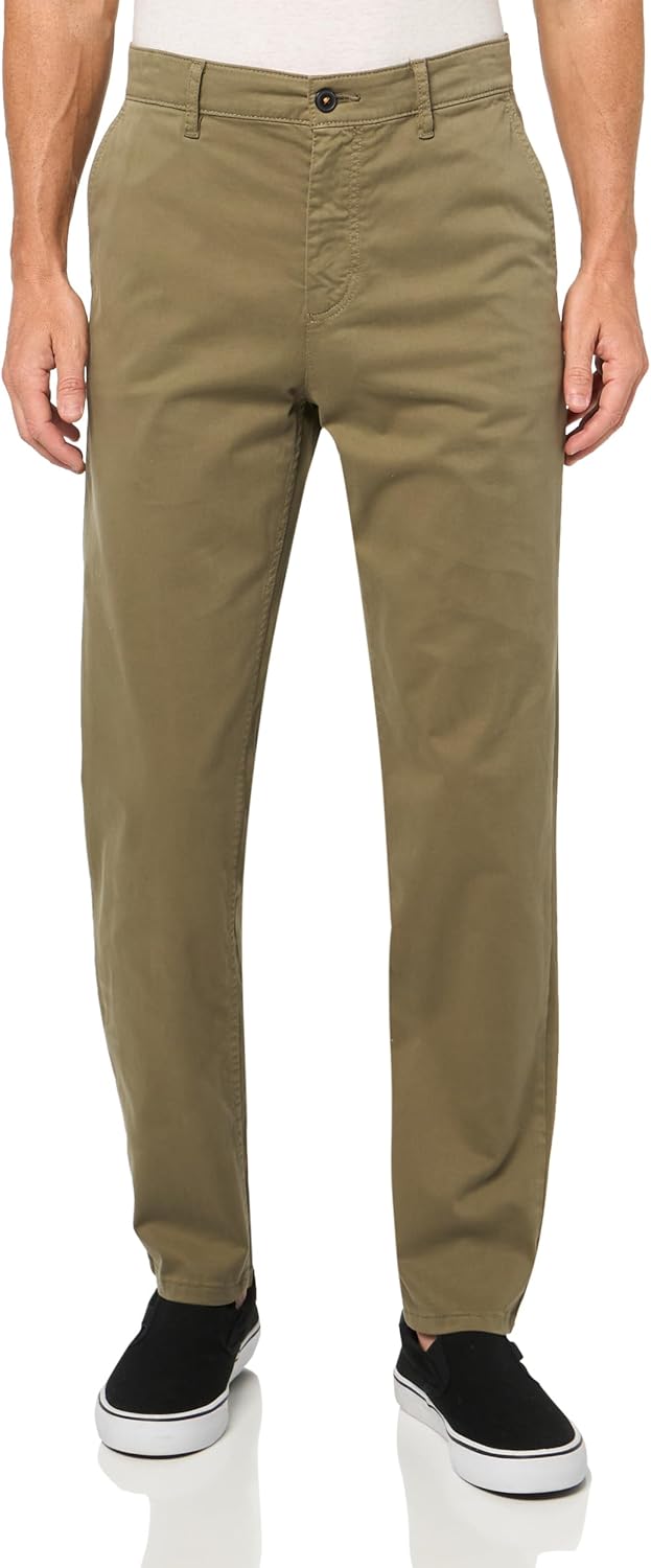 BOSS Мужские техно-твиловые зауженные чинос, Kalamata Green
BOSS Мужские техно-твиловые зауженные чинос, Kalamata Green