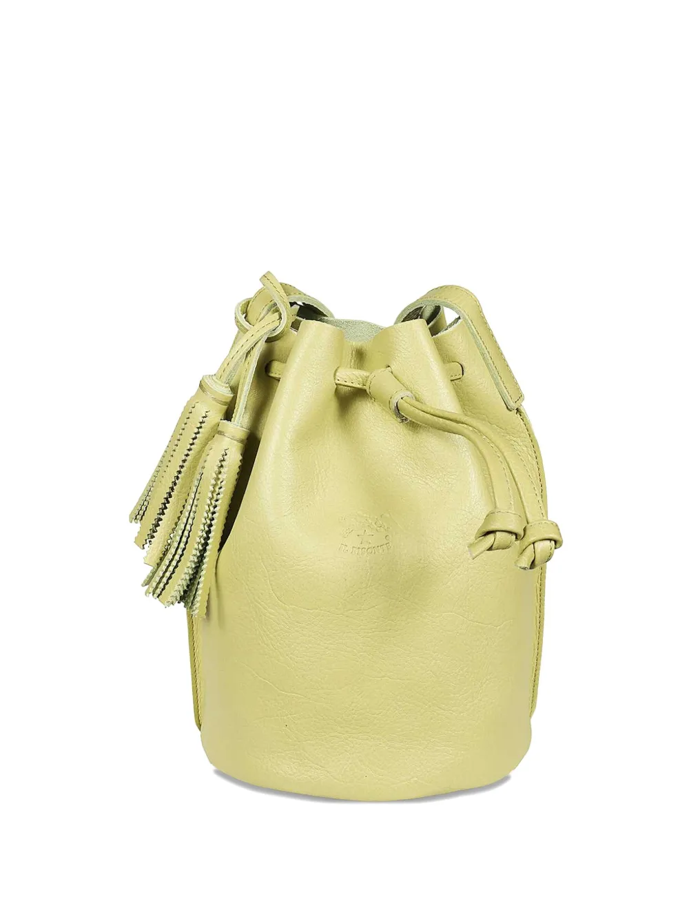 Сумка-ведро Silvia с кисточками и завязкой Il Bisonte, желтый
Сумка-ведро Silvia с кисточками и завязкой Il Bisonte, желтый