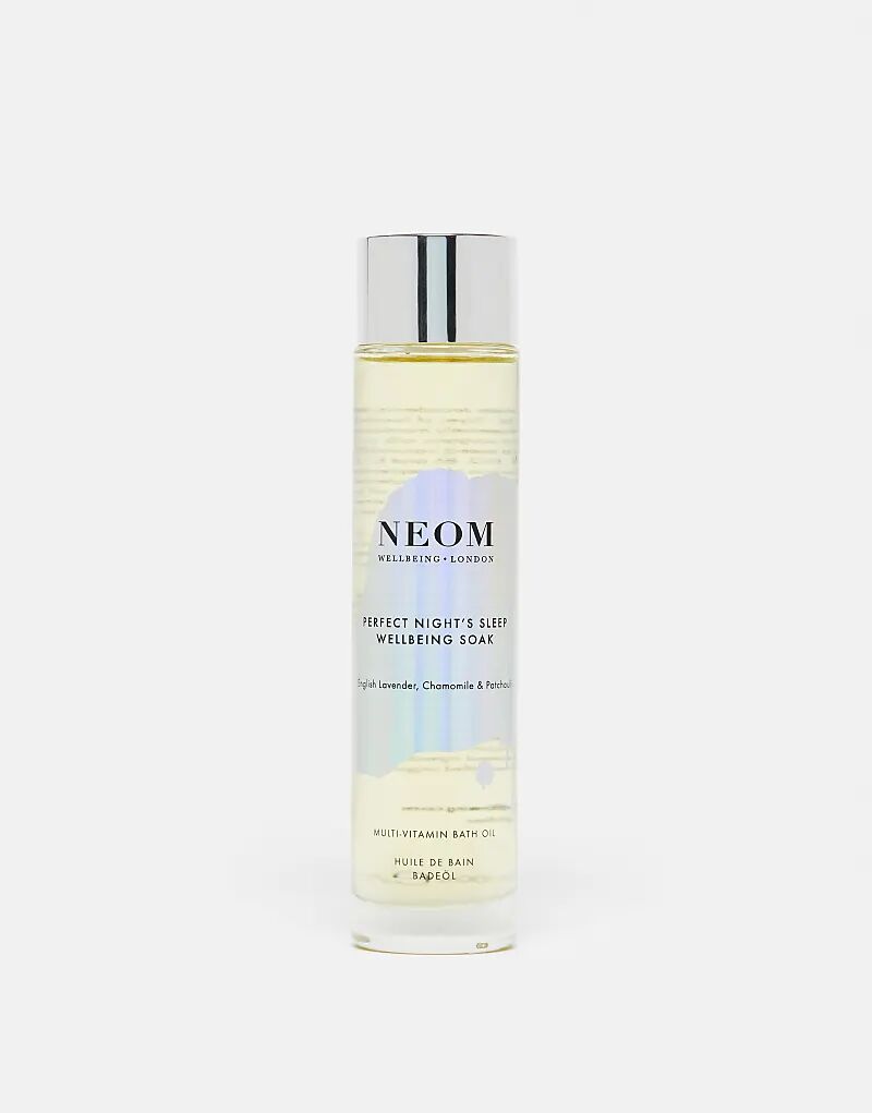 Мультивитаминное масло для ванн NEOM Perfect Night's Sleep Wellbeing Soak 100 мл
Мультивитаминное масло для ванн NEOM Perfect Night's Sleep Wellbeing Soak 100 мл