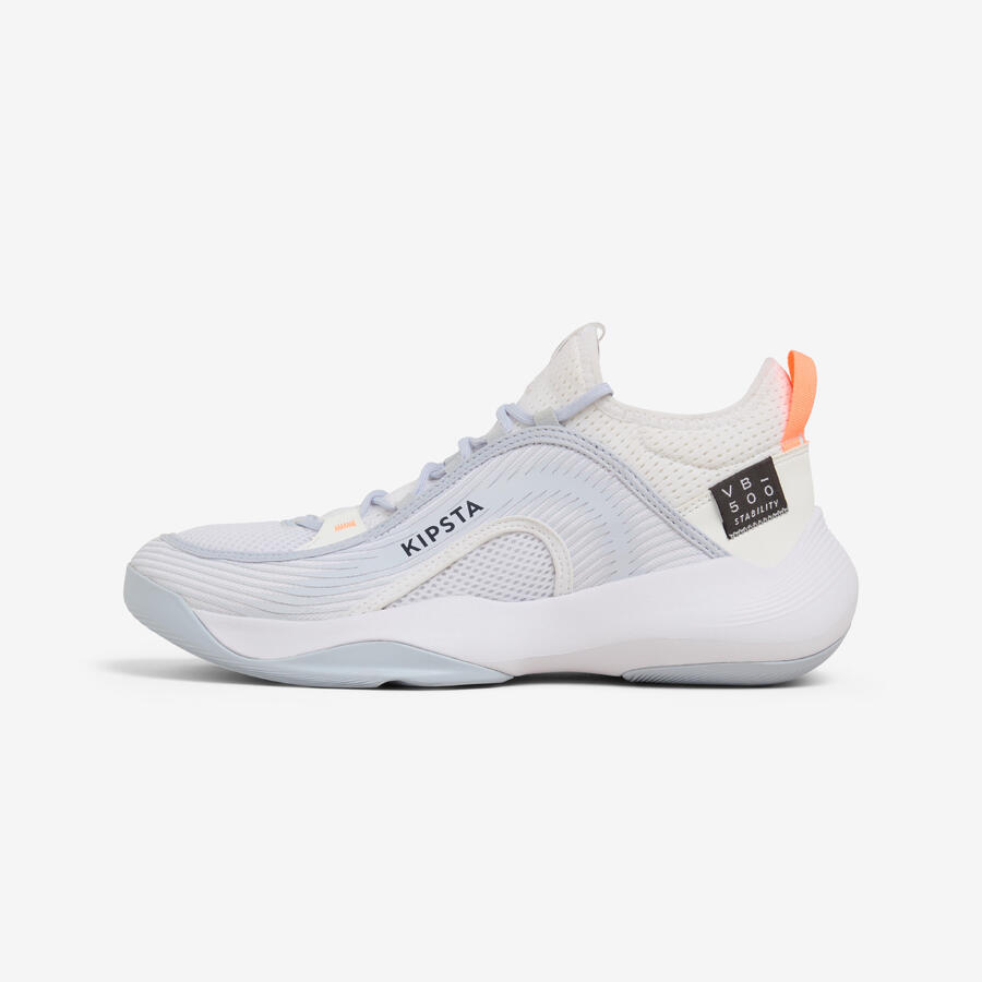 ALLSIX Женские/мужские волейбольные кроссовки Stability 500 белые
ALLSIX Женские/мужские волейбольные кроссовки Stability 500 белые