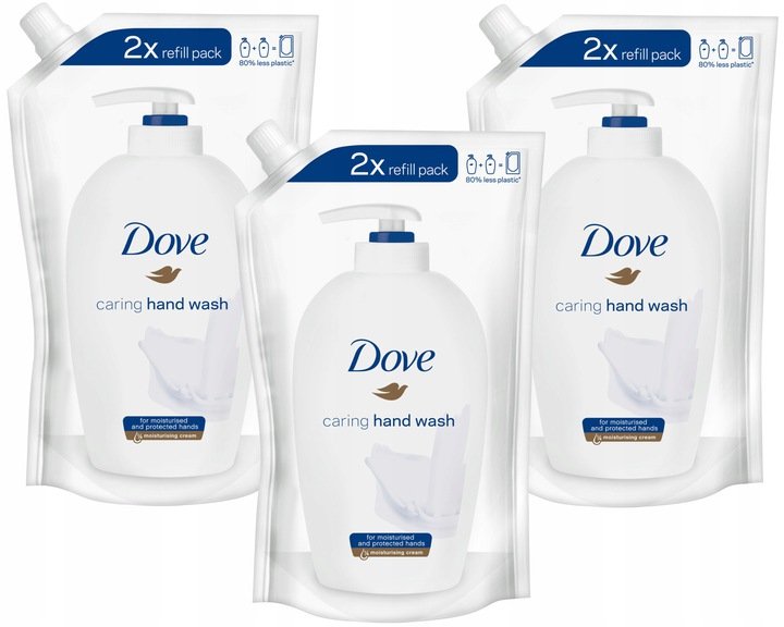 Питательное жидкое мыло Dove, сменная упаковка 3 x 500 мл
Питательное жидкое мыло Dove, сменная упаковка 3 x 500 мл