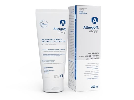 Барьерная эмульсия для лечебных ванн, 250 мл Allergoff
Барьерная эмульсия для лечебных ванн, 250 мл Allergoff