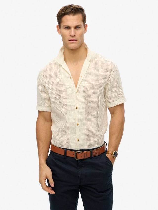 Рубашка с вязаной текстурой Superdry, Ecru
Рубашка с вязаной текстурой Superdry, Ecru