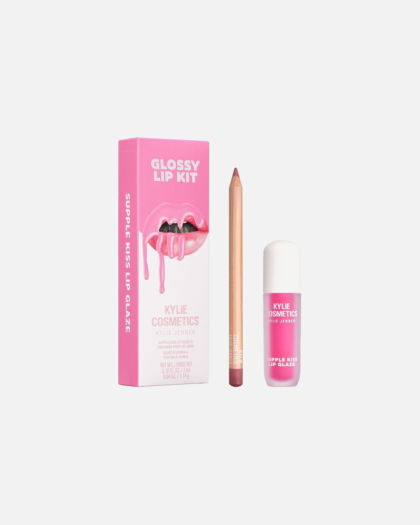 Набор косметики Glossy lip kit Kylie Cosmetics, 811 - candy pink, 1 гр
Набор косметики Glossy lip kit Kylie Cosmetics, 811 - candy pink, 1 гр