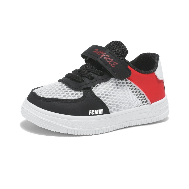 Прочные дышащие низкие повседневные кроссовки для детей FCMM, черный/красный
Прочные дышащие низкие повседневные кроссовки для детей FCMM, черный/красный