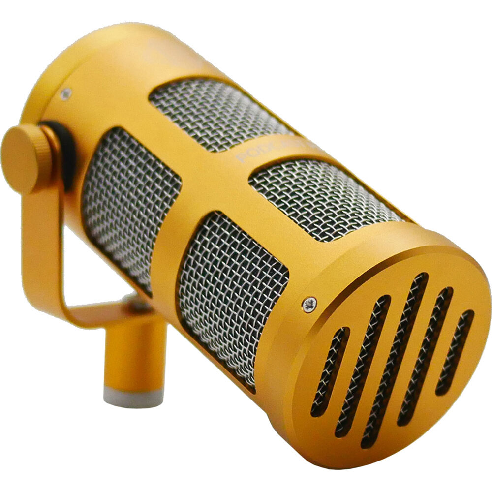 Sontronics PODCAST PRO суперкардиоидный динамический вещательный микрофон (золотой)
Sontronics PODCAST PRO суперкардиоидный динамический вещательный микрофон (золотой)