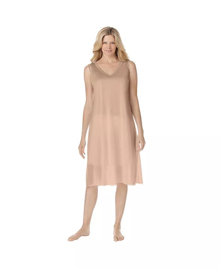 Женская комбинация больших размеров с кружевной отделкой Comfort Choice, коричневый/бежевый
Женская комбинация больших размеров с кружевной отделкой Comfort Choice, коричневый/бежевый