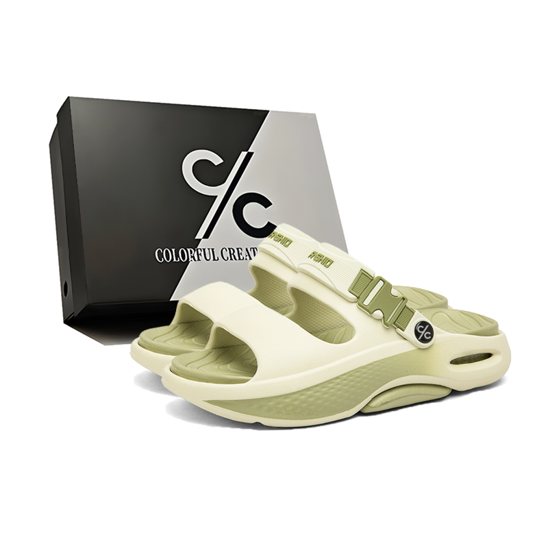 Тапочки-слайды EVA с защитой от запаха, мужские Colorful Creations, Matcha Green
Тапочки-слайды EVA с защитой от запаха, мужские Colorful Creations, Matcha Green