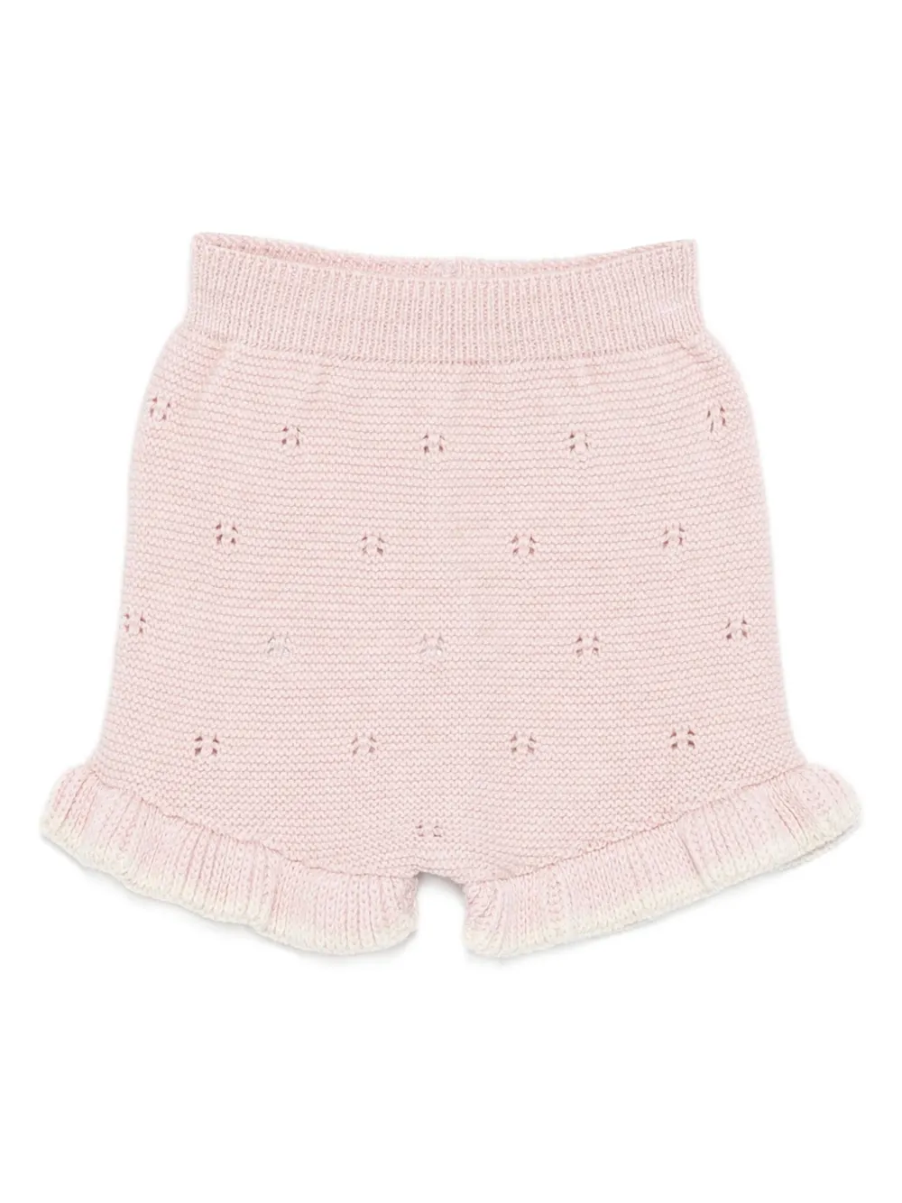 Шорты с люверсами и оборками Paz Rodriguez, розовый 
Шорты с люверсами и оборками Paz Rodriguez, розовый