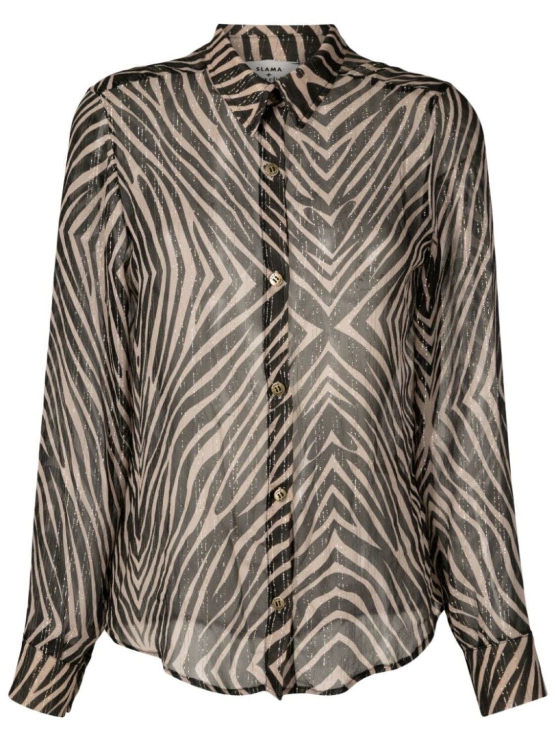 Amir Slama рубашка с зебровым принтом из коллаборации с Cesca Civita, черный
Amir Slama рубашка с зебровым принтом из коллаборации с Cesca Civita, черный