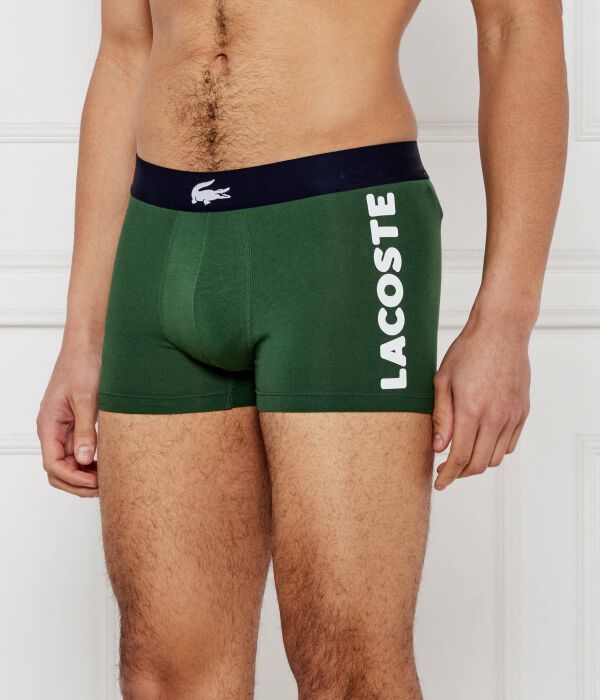 Трусы 3 шт. Lacoste, зеленый
Трусы 3 шт. Lacoste, зеленый