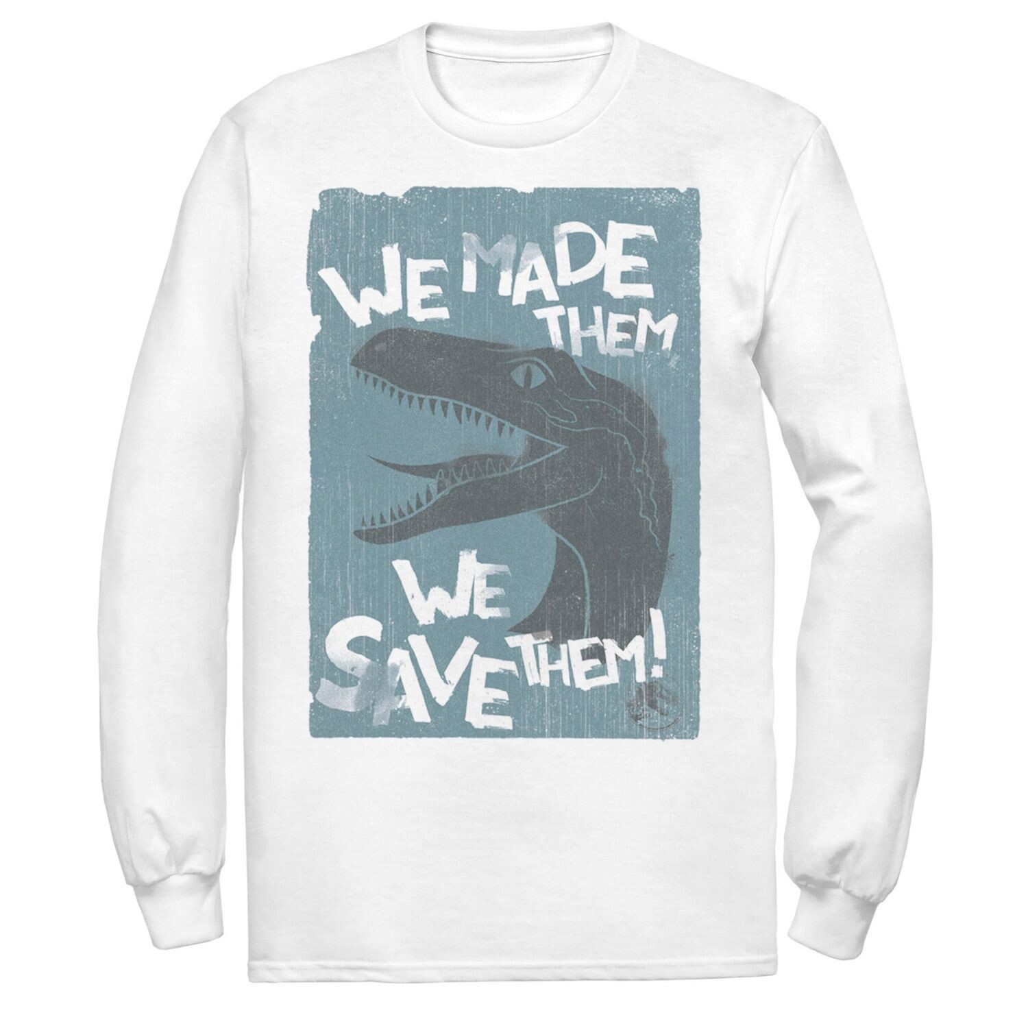 Мужской мир юрского периода 2 «Мы их объекты, мы их спасаем!» тройник Licensed Character, белый
Мужской мир юрского периода 2 «Мы их объекты, мы их спасаем!» тройник Licensed Character, белый