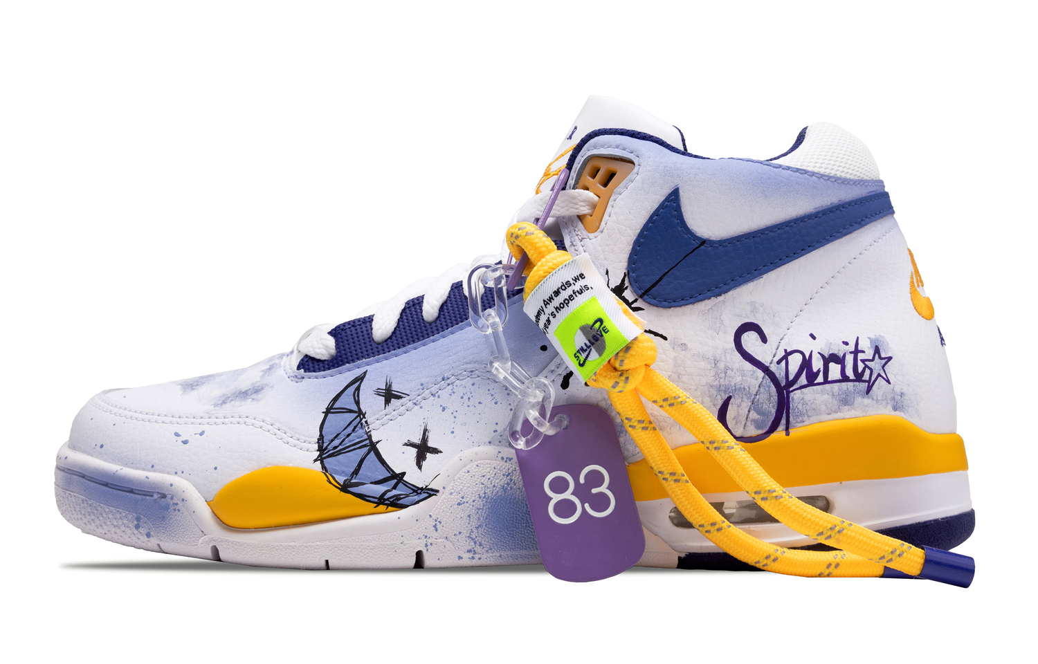 Nike Flight Legacy Антискользящие Износостойкие Мид-топ Винтажные Баскетбольные Кроссовки Мужские Синий Белый Желтый
Nike Flight Legacy Антискользящие Износостойкие Мид-топ Винтажные Баскетбольные Кроссовки Мужские Синий Белый Желтый