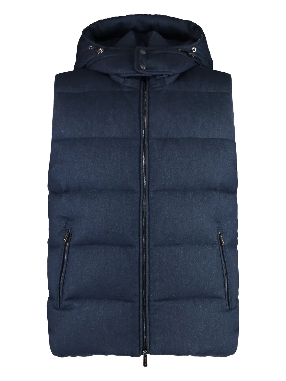 Утепленный жилет с затягивающимся капюшоном Moorer, синий
Утепленный жилет с затягивающимся капюшоном Moorer, синий