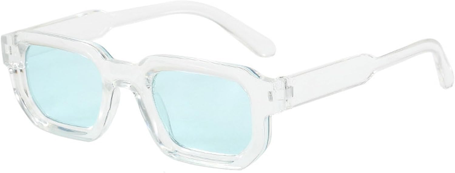 Мужские винтажные солнцезащитные очки в прямоугольной оправе, модные ретро-очки, роскошные солнцезащитные очки с защитой от УФ-излучения UV400, женские защитные очки mincl, Clear Blue
Мужские винтажные солнцезащитные очки в прямоугольной оправе, модные ретро-очки, роскошные солнцезащитные очки с защитой от УФ-излучения UV400, женские защитные очки mincl, Clear Blue