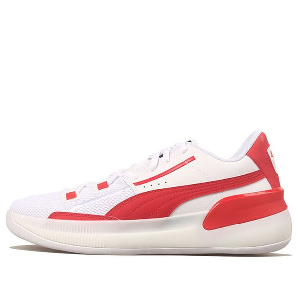 Кроссовки clyde hardwood team 'high risk red' Puma, белый
Кроссовки clyde hardwood team 'high risk red' Puma, белый