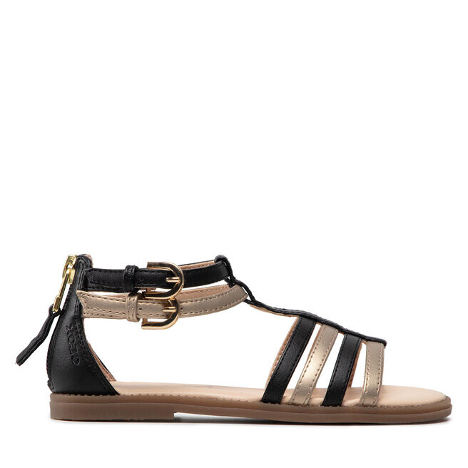 Сандалии Geox J S. Karly G. D J7235D 054AJ C0531 M Black/Platinum, черное золото
Сандалии Geox J S. Karly G. D J7235D 054AJ C0531 M Black/Platinum, черное золото