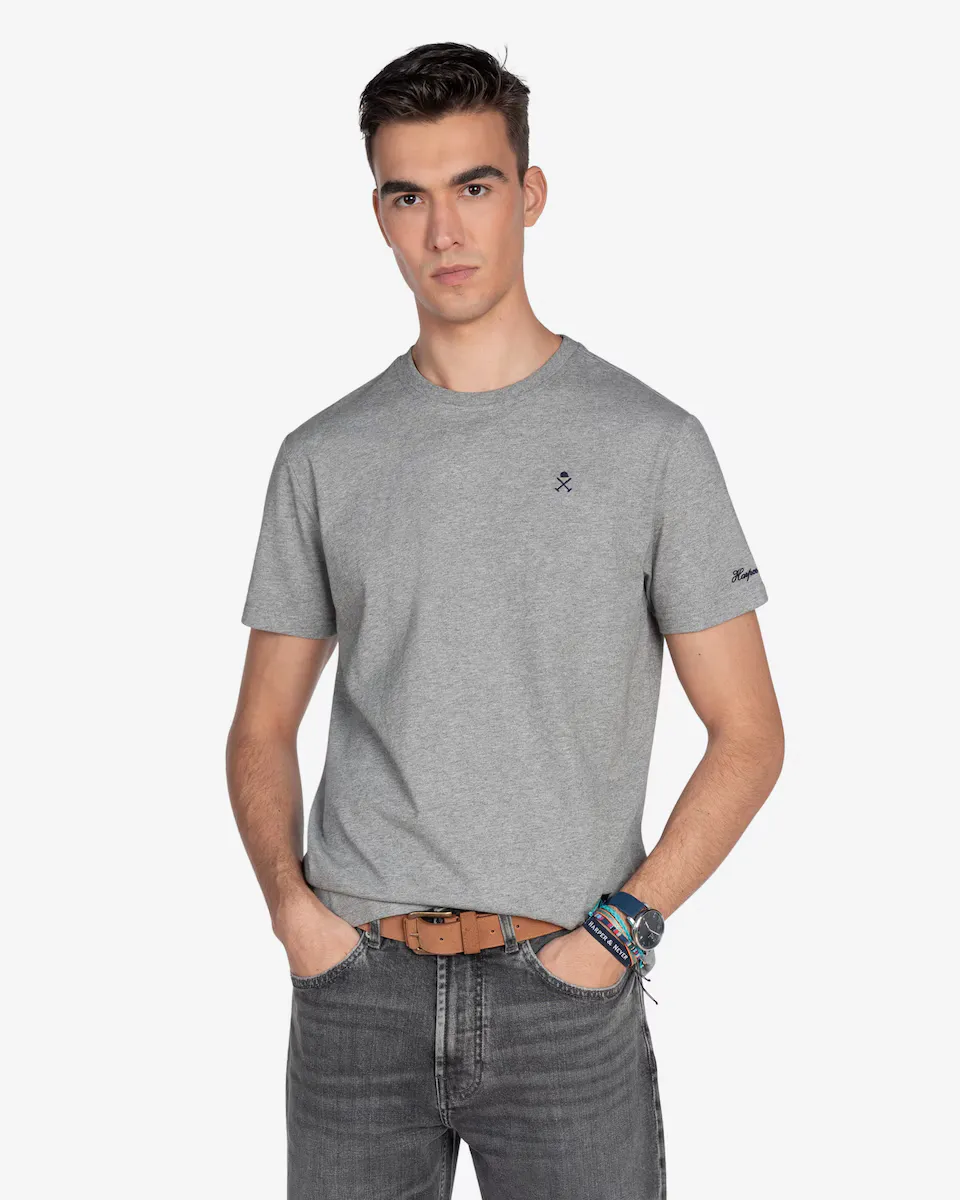 Мужская футболка с коротким рукавом однотонная Harper & Neyer, светло-серый
Мужская футболка с коротким рукавом однотонная Harper & Neyer, светло-серый