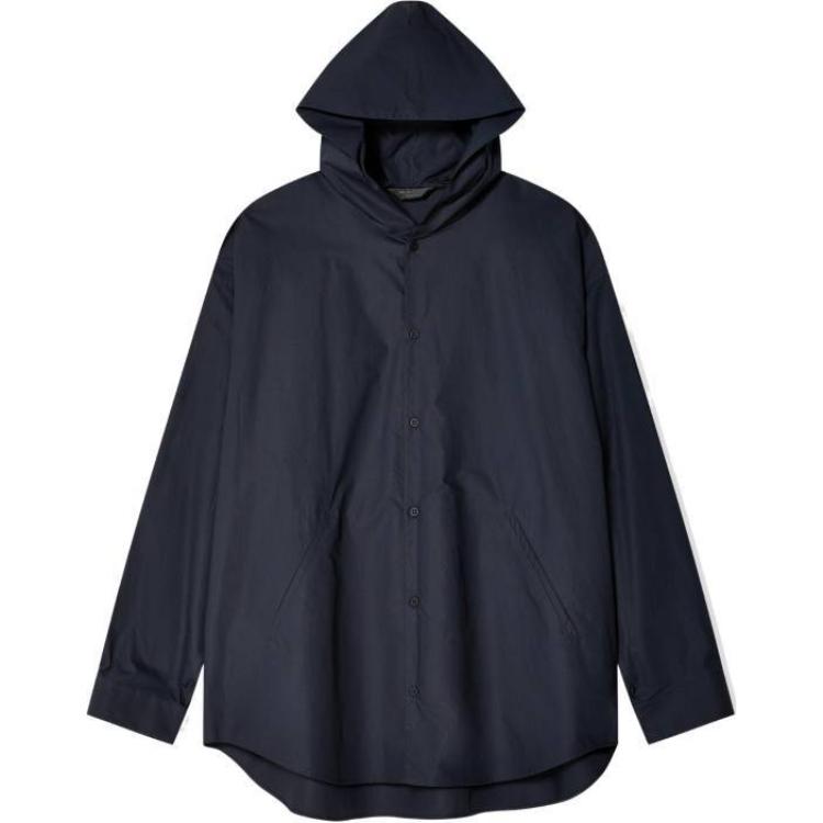 Рубашка с капюшоном Balenciaga, черный
Рубашка с капюшоном Balenciaga, черный