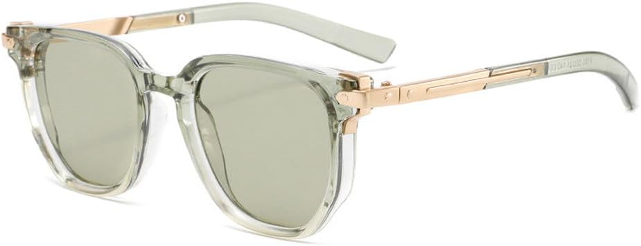 Популярные модные женские солнцезащитные очки UV400, ретро-очки с заклепками, модные мужские солнцезащитные очки с градиентным переходом цвета TKKTLLT, Light Green Green
Популярные модные женские солнцезащитные очки UV400, ретро-очки с заклепками, модные мужские солнцезащитные очки с градиентным переходом цвета TKKTLLT, Light Green Green