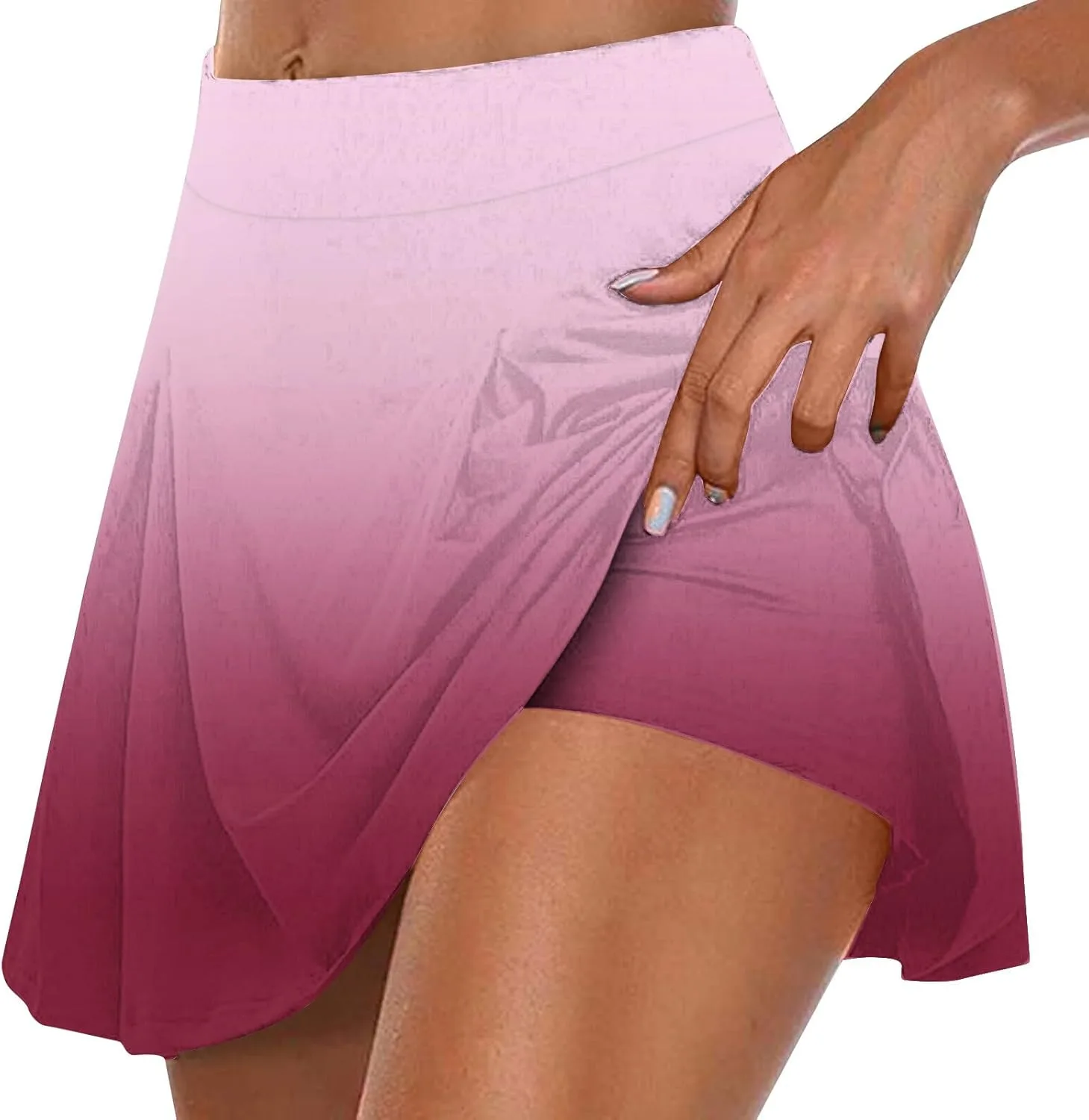 Женские шорты для бега с лайнером и юбкой
Женские шорты для бега с лайнером и юбкой