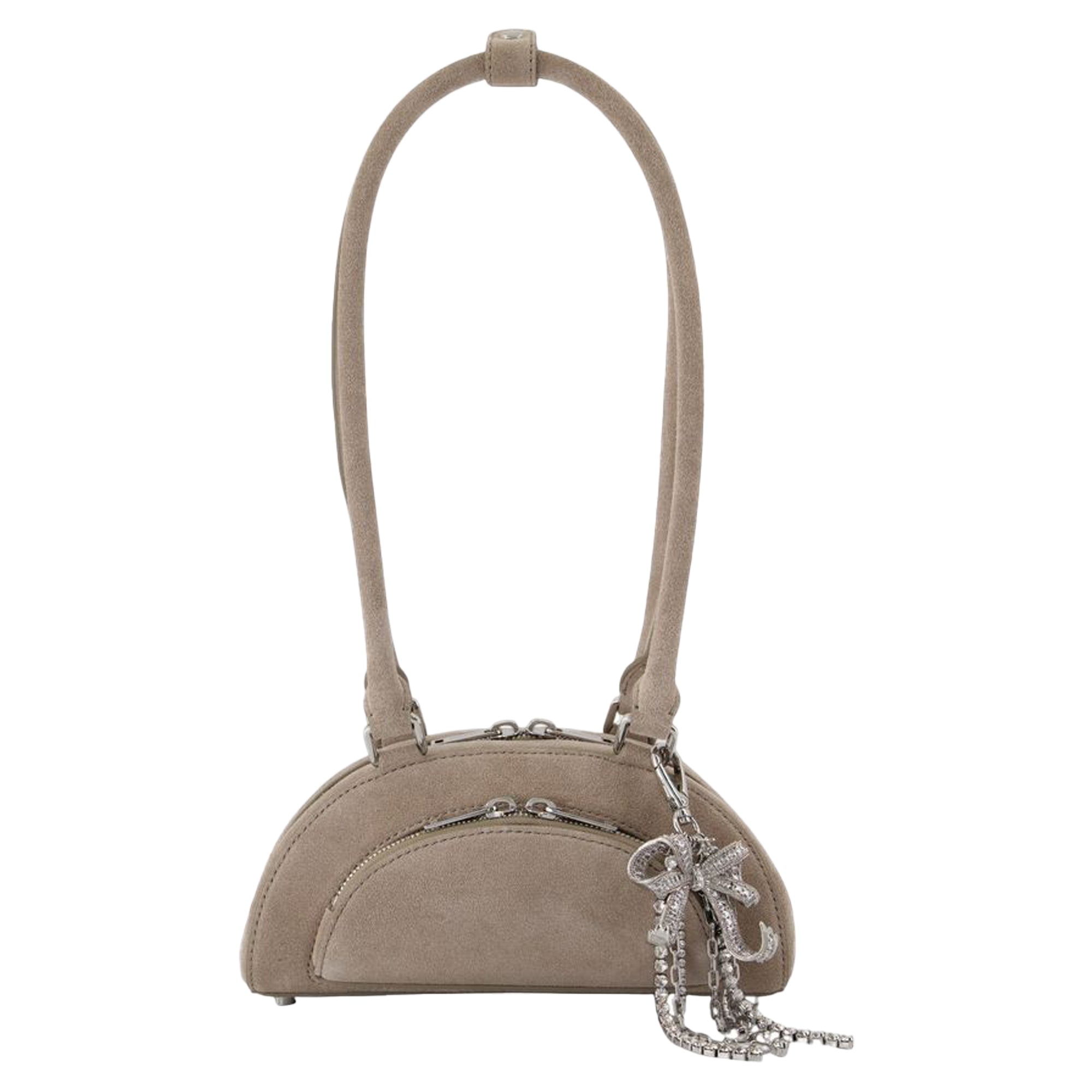 Мини-сумка через плечо с подвеской Self Portrait Кожаная серая Self-Portrait, серый
Мини-сумка через плечо с подвеской Self Portrait Кожаная серая Self-Portrait, серый