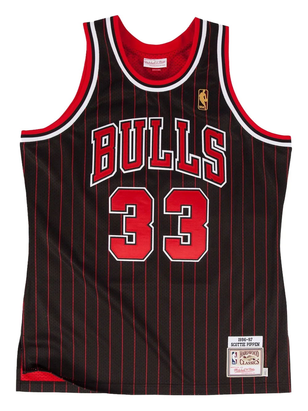 Топ Bulls 1996 Scottie Pippen Mitchell & Ness, черный
Топ Bulls 1996 Scottie Pippen Mitchell & Ness, черный