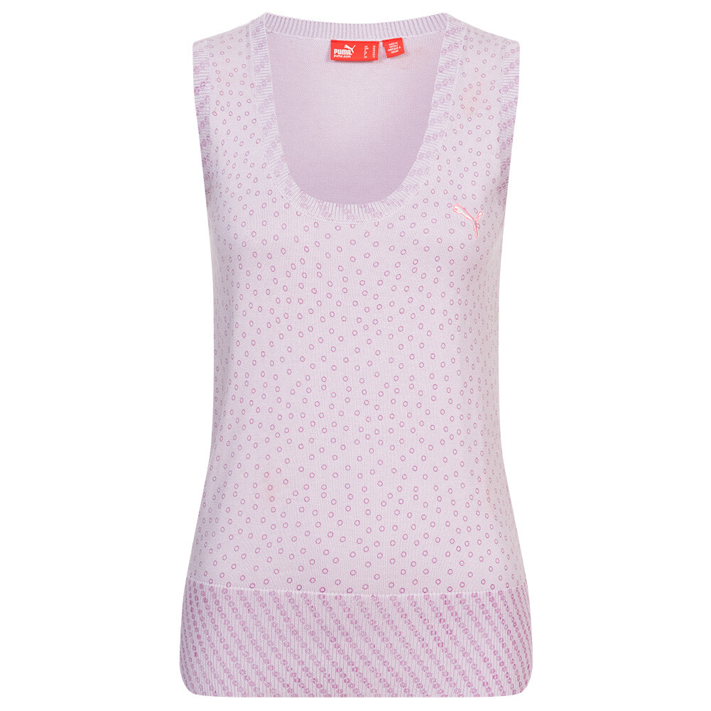 Женская майка для гольфа PUMA Knit, розовый
Женская майка для гольфа PUMA Knit, розовый