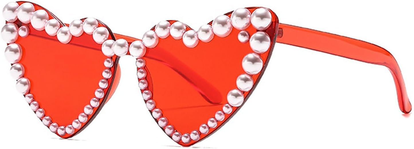 Laureles Винтажные безободковые солнцезащитные очки в форме сердца с жемчужными вставками для женщин, солнцезащитные очки Y2K для мужчин и мужчин, для активного отдыха, C2
Laureles Винтажные безободковые солнцезащитные очки в форме сердца с жемчужными вставками для женщин, солнцезащитные очки Y2K для мужчин и мужчин, для активного отдыха, C2