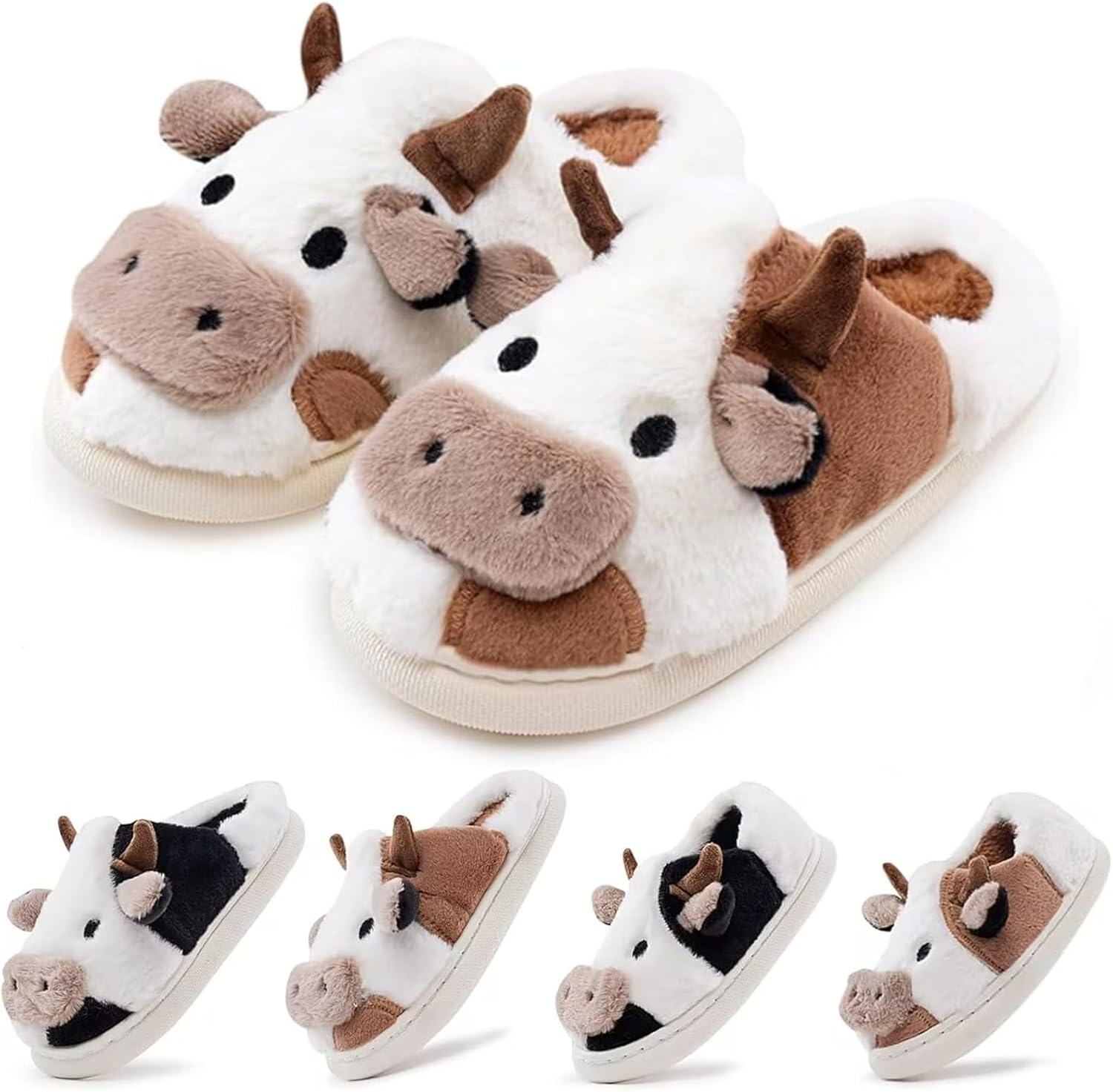 Детские тапочки с коровкой, милые плюшевые домашние тапочки для мальчиков и девочек, противоскользящие, для дома и улицы V Opxin, коричневый
Детские тапочки с коровкой, милые плюшевые домашние тапочки для мальчиков и девочек, противоскользящие, для дома и улицы V Opxin, коричневый