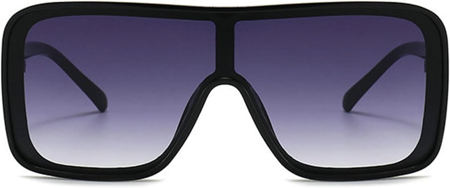 Willochra Роскошные винтажные солнцезащитные очки большого размера квадратной формы для женщин, цельные солнцезащитные очки-щитки для мужчин, модные черные очки UV400, C8
Willochra Роскошные винтажные солнцезащитные очки большого размера квадратной формы для женщин, цельные солнцезащитные очки-щитки для мужчин, модные черные очки UV400, C8