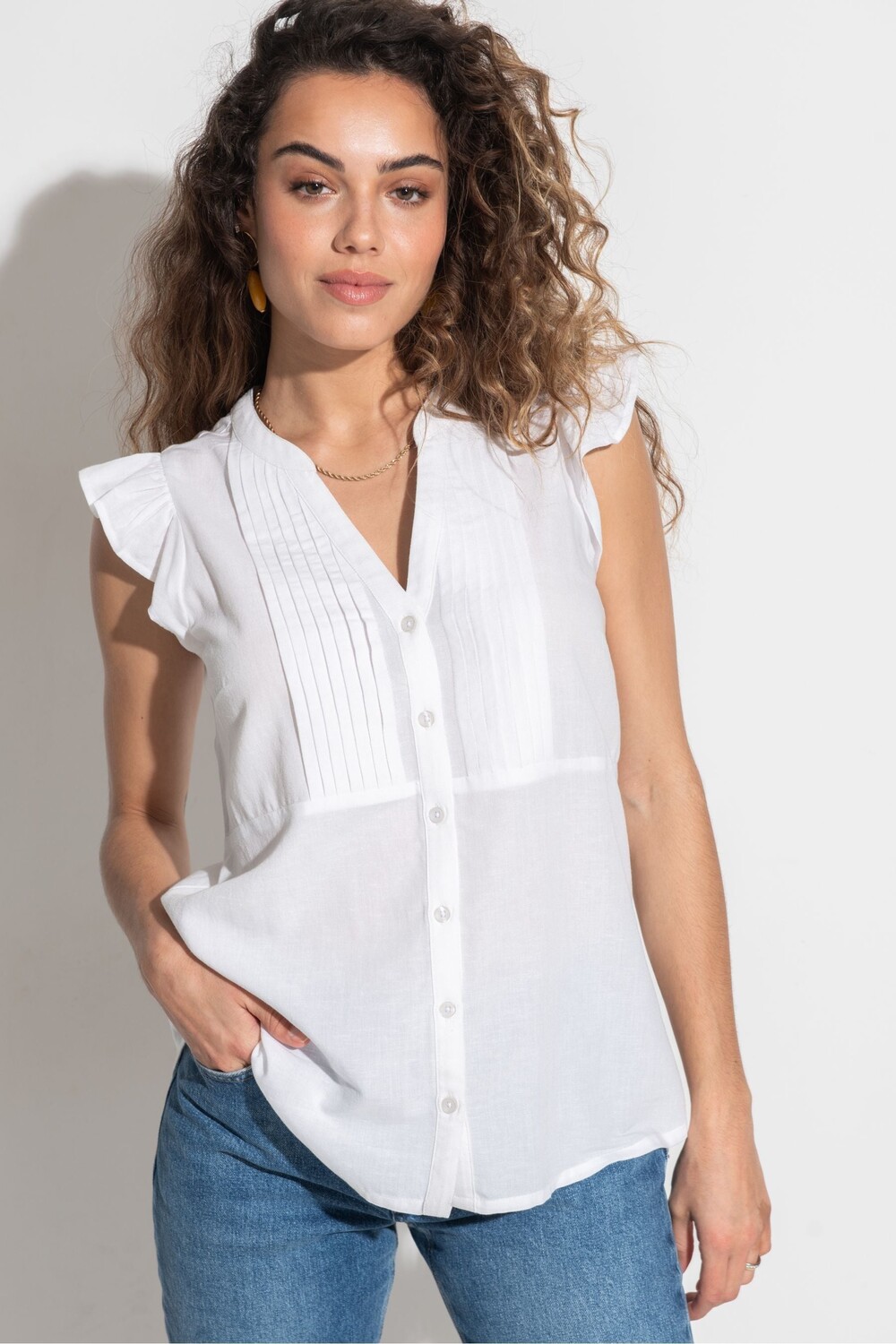 Удлиненная тканая рубашка Poppy с пышными рукавами и оборками Pour Moi, белый
Удлиненная тканая рубашка Poppy с пышными рукавами и оборками Pour Moi, белый